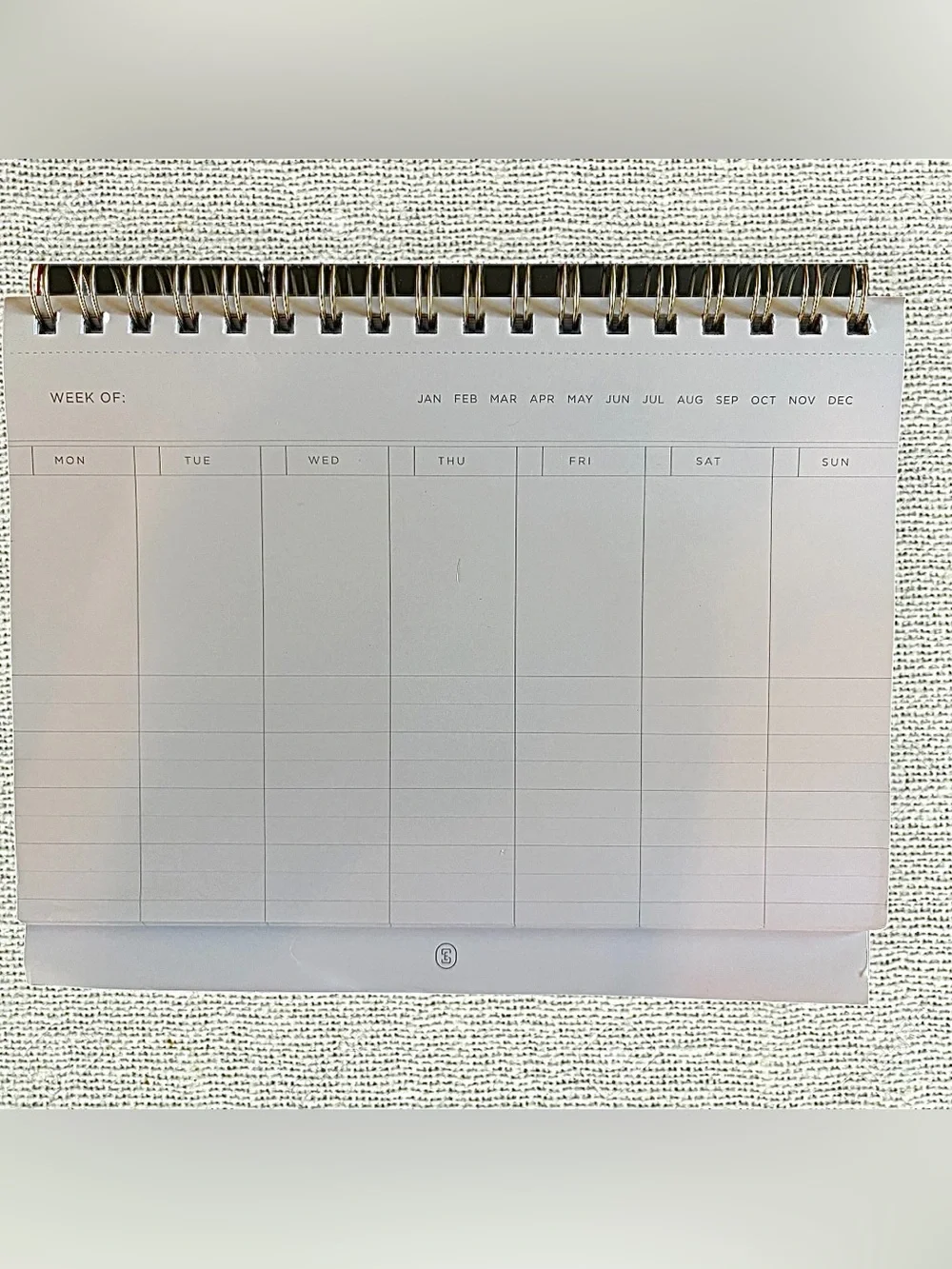 Fringe Weekly Desk Planner Calendar Organizer New
